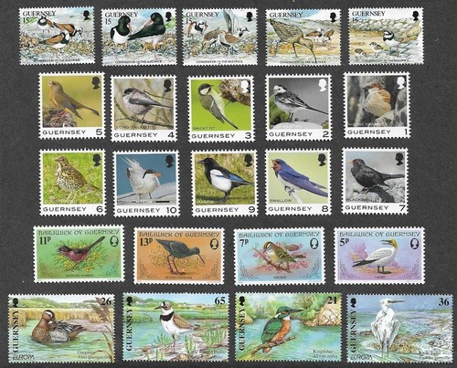 Birds guernsey collection - of,