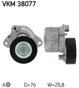 Skf tensioner pulley for - skf,