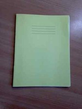 A5 Green Exercise Homework/Maths Book - PACK OF 4 - NEW