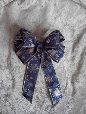 Large Navy Blue Christmas Tree