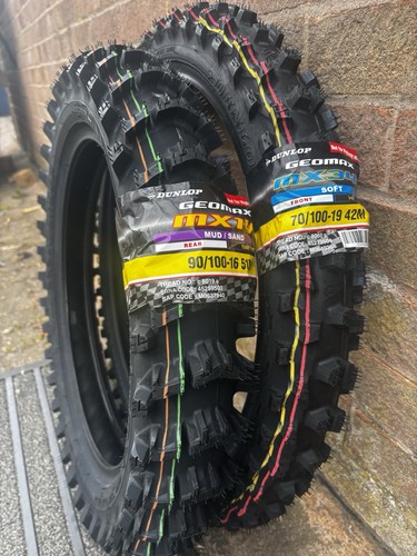 Tyres dunlop geomax - mx,