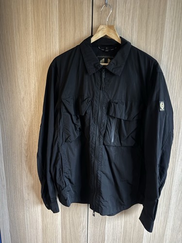 Belstaff black overshirt size - overshirt,
