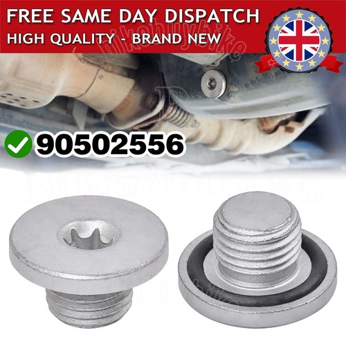 Engine oil pan drain sump - 2x,