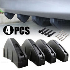 4x Universal Black Car Rear