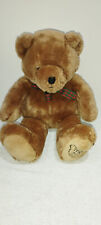 Gorgeous Mothercare Teddy Bear with tartan bow ..sitting height 13" very cudly