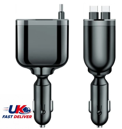 Retractable car charger - retractable,