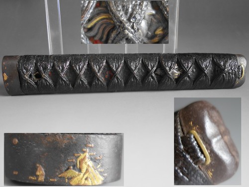 Long tsuka handle - hilt, chicken