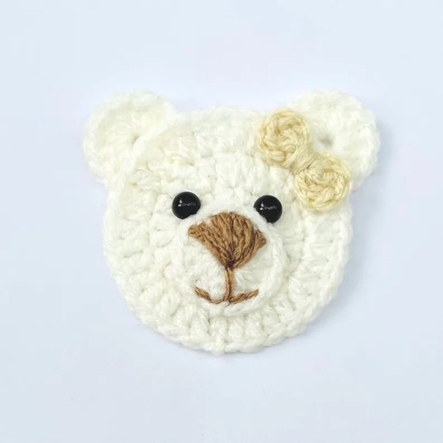 Crochet medium teddy bear - medium,