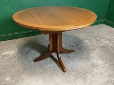 Parker Knoll Round Extending Dining Table Teak Retro