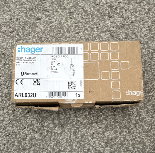 Hager arl932u afdd rcbo - arl932u,