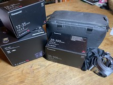 Panasonic LUMIX G9 Digital Mirrorless Camera - Bundle with Lenses and Case