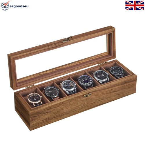 Songmics wooden watch box - songmics,