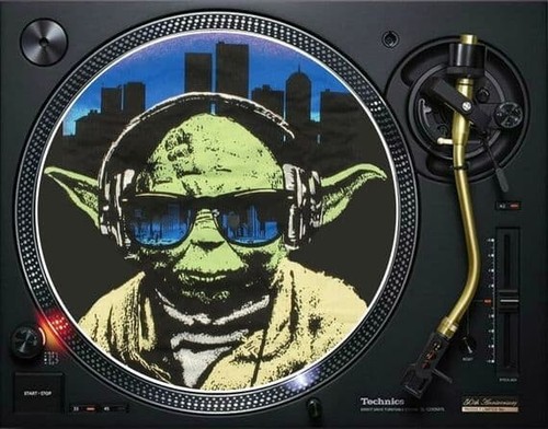Funky yoda slipmat - 12",