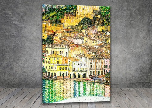 Gustav klimt malcesine lake - gustav, on