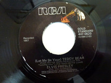 ELVIS PRESLEY 45 'TEDDY BEAR'