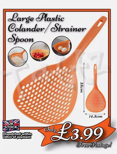 Large plastic colander - large, colander/