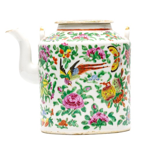 Chinese porcelain teapot - chinese,