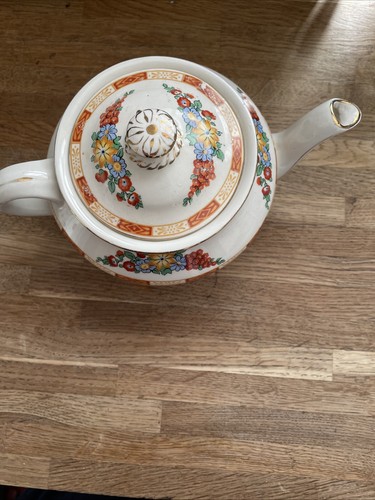 Scotch ivory vintage tea - vintage, pot
