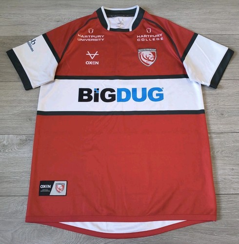 Gloucester rugby home shirt - gloucester,