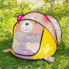 Kids Play Tent Collapsible Cute Playhouse Indoor Outdoor Foldable Pop Up Canopy