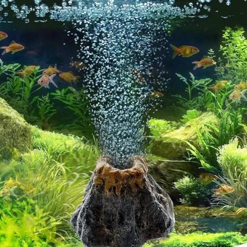 Aquarium volcano bubble stone - aquarium,