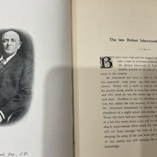 Lancashire 1906 The late Robert ISHERWOOD - of Tyldesley. Miner and JP