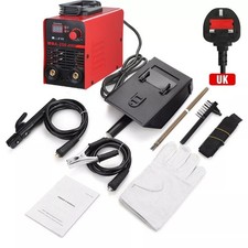 UK Mini Portable ARC MMA‑250 Amp IGBT Inverter Welder Electric Welding Machine