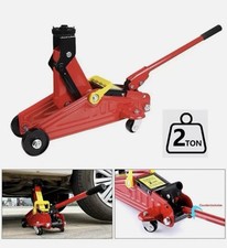 2 Ton Hydraulic Floor Trolley Jack Tonne Lifting Car Van SUV Garage Heavy Duty