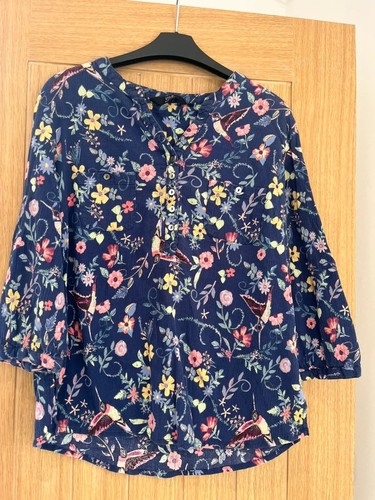 Isle navy blue floral - isle,