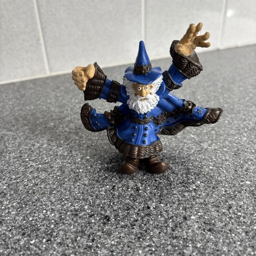 Merlin toy figure - toy, blue