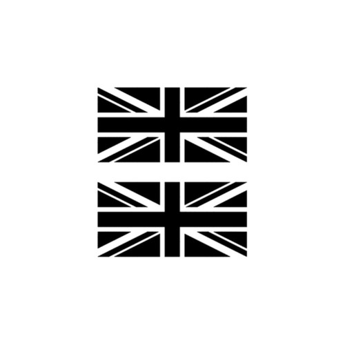 2pcs flag union - flag, jack