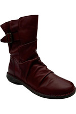 Miz Mooz Leather Buckled Mid