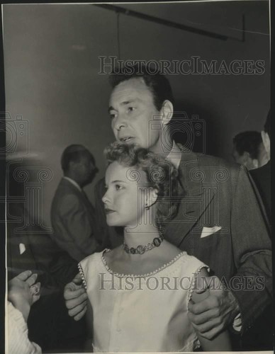 1953 press photo mona freeman - photo,