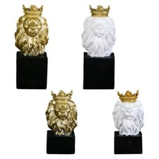 Lion Head Statues Figurine