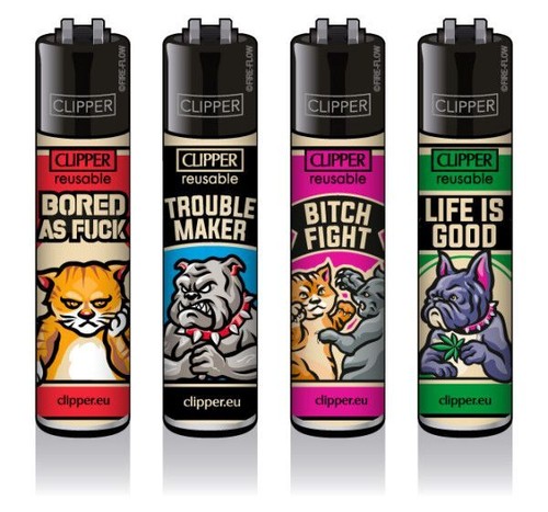 Cats dogs clipper lighters - &,