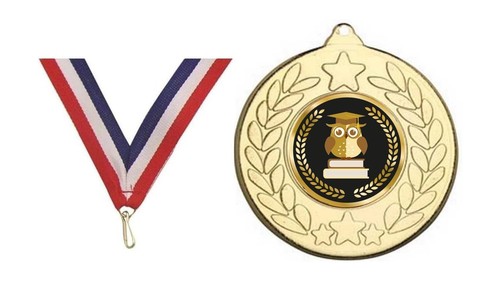 Academic achievement medal - achievement,