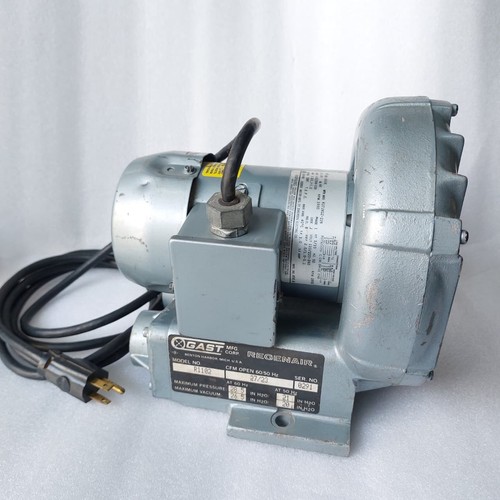 Gast mfg corp regenair model - gast,