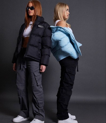 Women jacket puffer coat - women's,