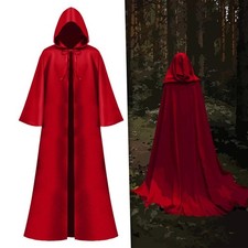 Halloween Hooded Cloak Robe