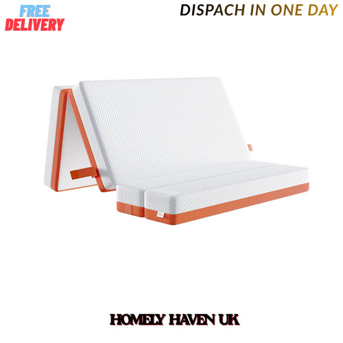10cm double folding mattress - 10cm,
