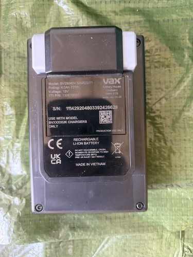 Genuine vax onepwr - vax, 4.0ah