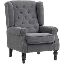 HOMCOM Accent Armchair Retro