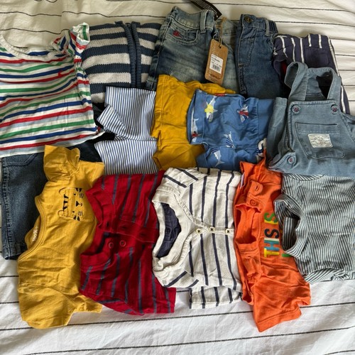 Baby boy 15x clothes bundle - 15x,
