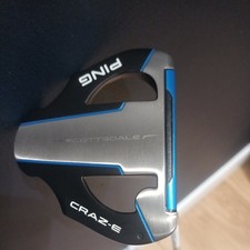 Ping Scottsdale Craz-e putter 34"  fantastic condition throughout with headcover