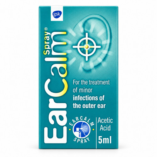 Earcalm ear spray - earcalm, acetic