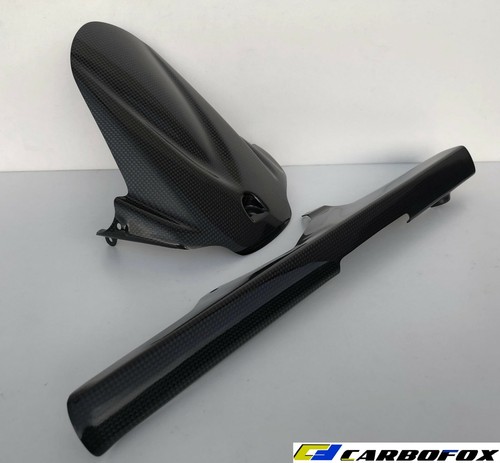Carbon fiber rear fender - carbon,