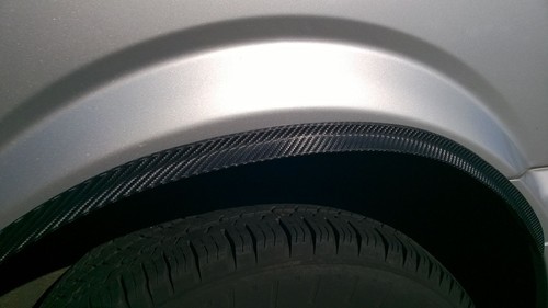 Universal carbon wheel arch - universal,