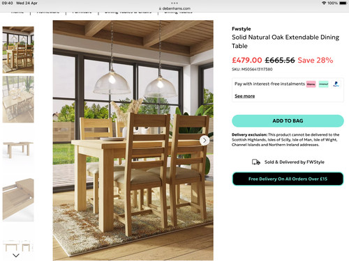 Light oak extending dining - light,