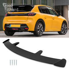 For Peugeot 206 CC 207 208 131cm Carbon Fiber Black Rear Roof Spoiler Tail Wing