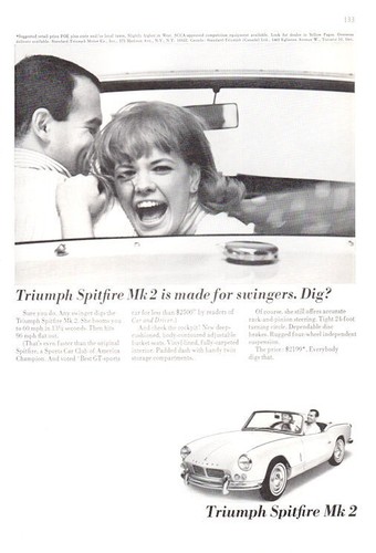 1965 triumph print ad - triumph,